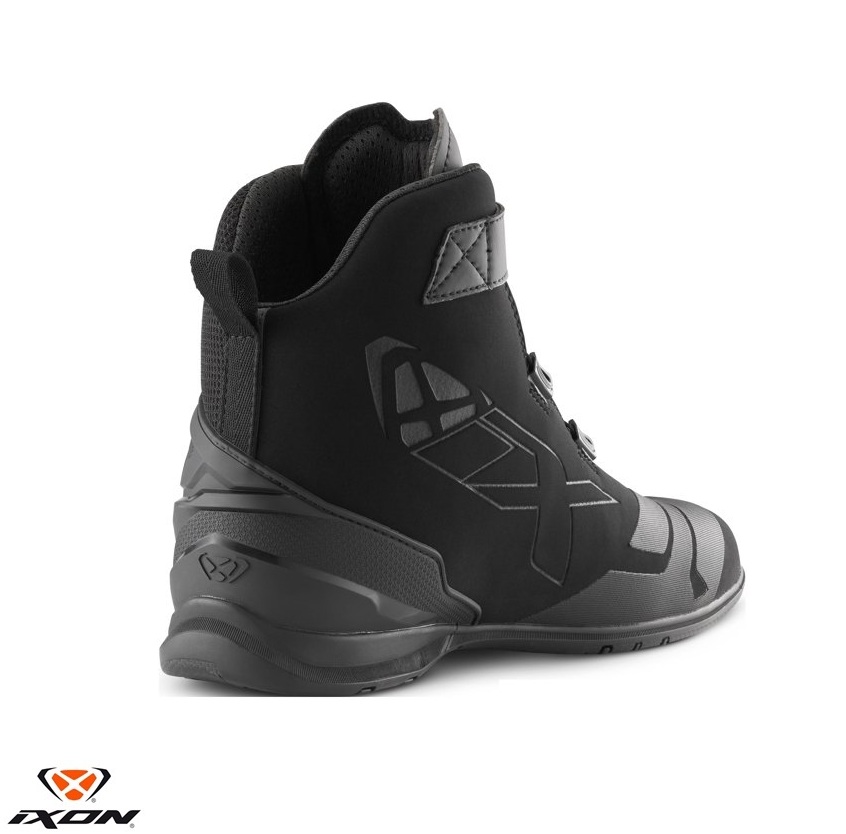 Ghete moto Roadster barbati All Season Ixon model Bull 2 Air MS culoare: negru 42 - imagine 2