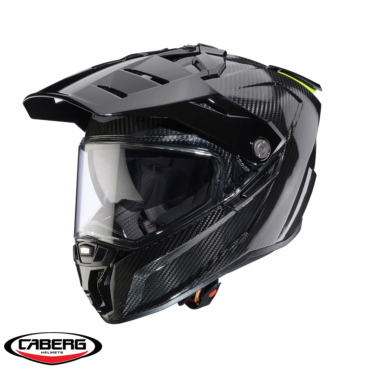 Casca adventure/off road Caberg model Tanami SV carbon Pinlock ready – lentila Pinlock inclusa (100% carbon) S (55/56cm)