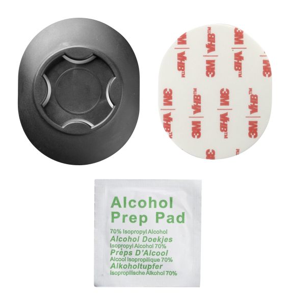 Adaptor adeziv universal Interphone model Quiklox UNIVERSAL ADHESIVE PAD - imagine 2