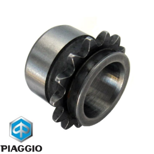 Pinion pompa ulei 2 original Aprilia - Gilera Runner VX - Malaguti - Peugeot - Piaggio Beverly - X9 - Vespa ET4 - LX - GTS 125-300cc
