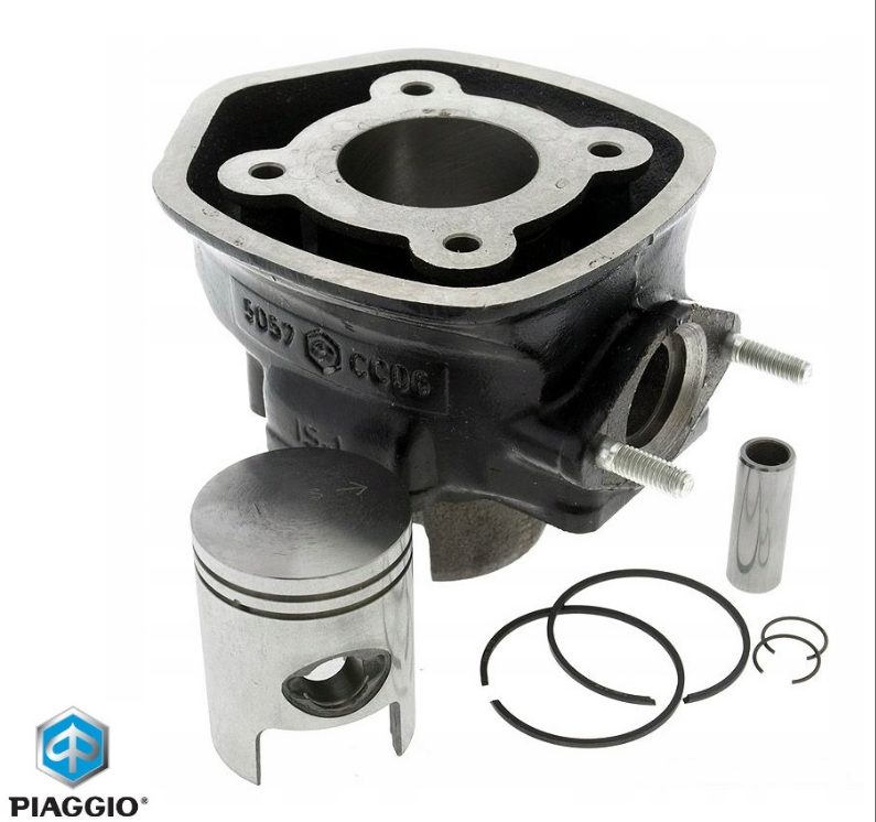 Set motor original Aprilia SR Factory (03-09) - Gilera DNA - Runner - Piaggio NRG MC3 - Zip SP D.40mm 2T LC 50cc (5 colturi)