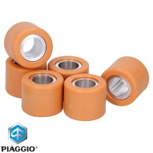 Set role variator 19x15.5x8gr originale Aprilia Mojito - Scarabeo - SR - Gilera Runner - Piaggio Fly - Liberty - Vespa LX - Primavera 2T-4T 50cc