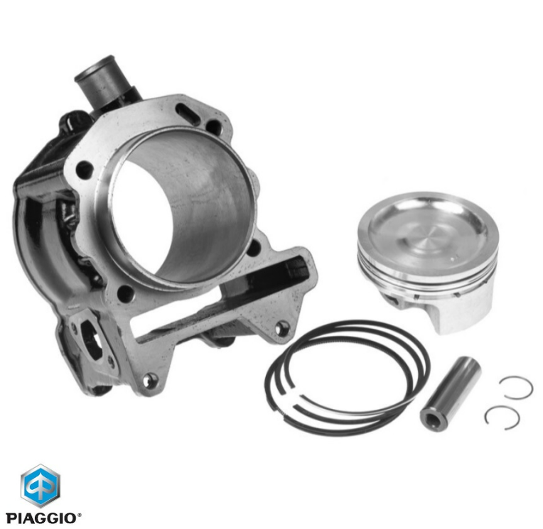 Set motor original Aprilia Scarabeo - Malaguti Madison - Peugeot Satelis - Piaggio Beverly-MP3-X8-X9-X Evo - Vespa 4T 250cc D72.00 bolt 15