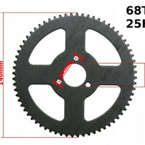 Fulie transmisie ATV Pocket Bike (T=55, 25H)