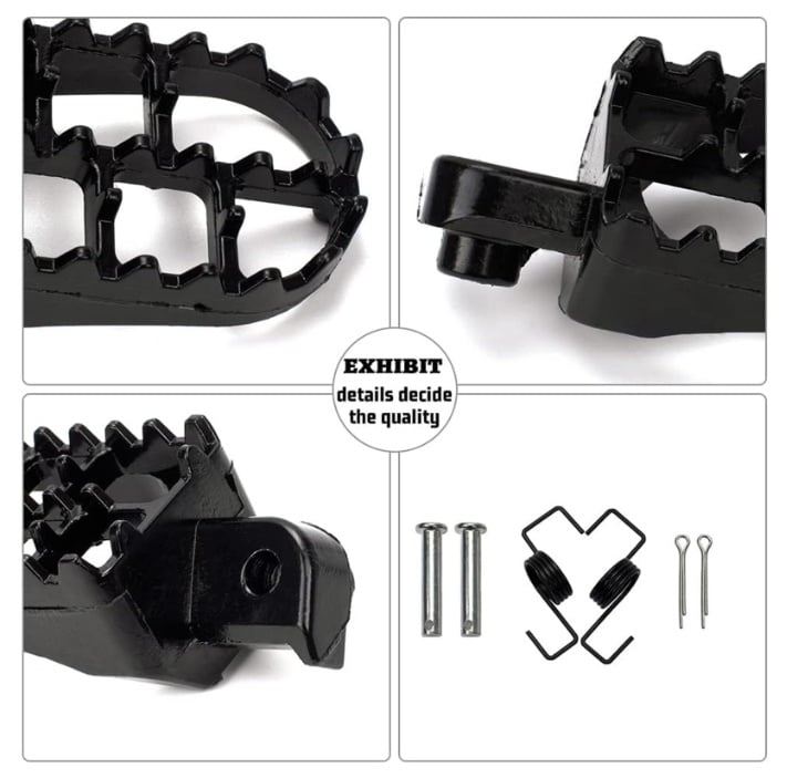 Set scarite moto negre