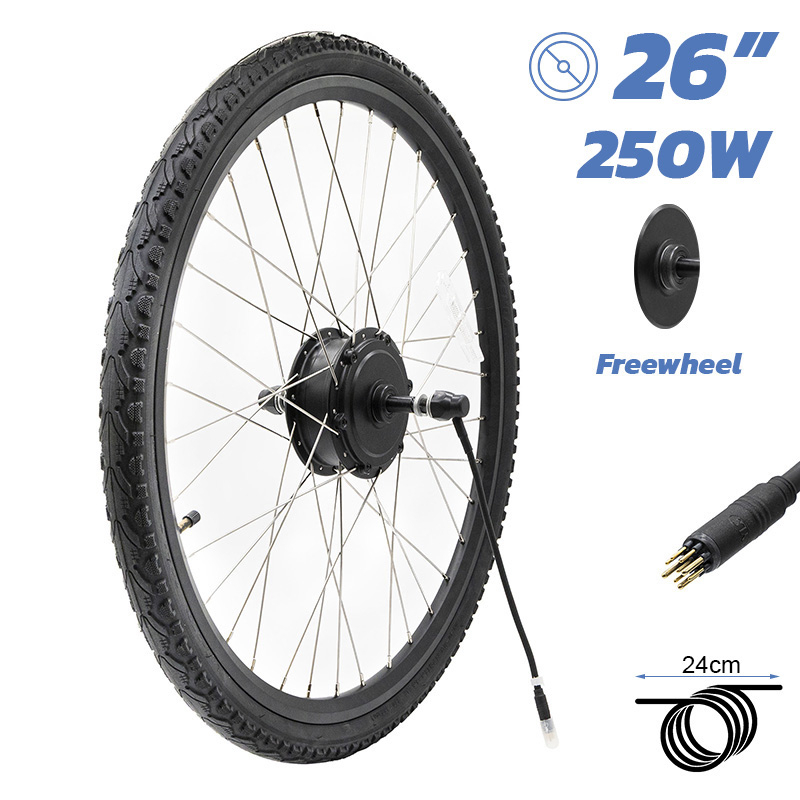 Motor Electric bicicleta electrica EBike Generic 36V 250W 26 Inch cu anvelopa Inclusa