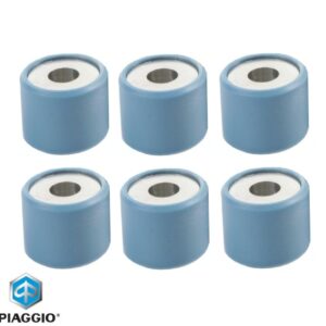 Set role variator 19x17x15gr originale Piaggio Fly - Liberty iGet - Vespa 946 - GTS - LX - Primavera - Sprint - S 4T 3V AC 150cc - set 6 role