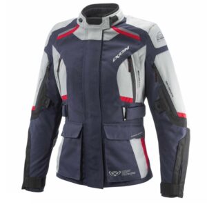 Geaca (jacheta) femei pentru scuter - motocicleta Touring/Adventure Ixon All season model Midgard LS culoare: gri/navy/negru Gri/navy/negru XS