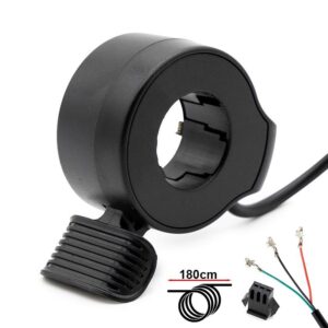 Manetă accelerație - trotinete electrice și biciclete electrice, cu conector SM, 1,8 m