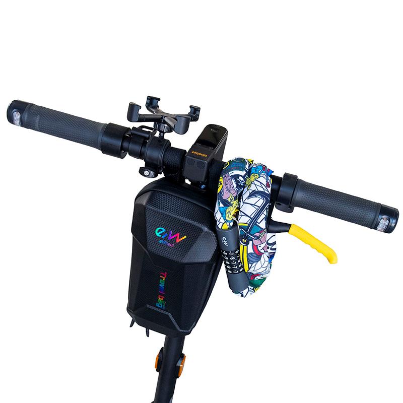 Lanț anti - furt, scuter / bicicletă / trotinetă electrică, 95 cm, EWLK022, multicolor | Motorevolution