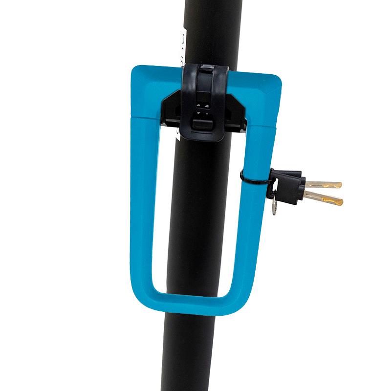 Încuietoare anti - furt, trotineta electrică, în U, cu cheie, 21 cm, EWLK023, albastru | Motorevolution