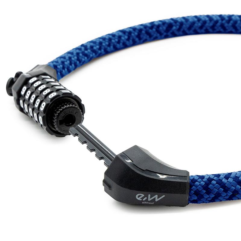 Lanț anti – furt, trotinetă / scuter / bicicletă electrică, EWLK025, 50 cm, albastru | Motorevolution