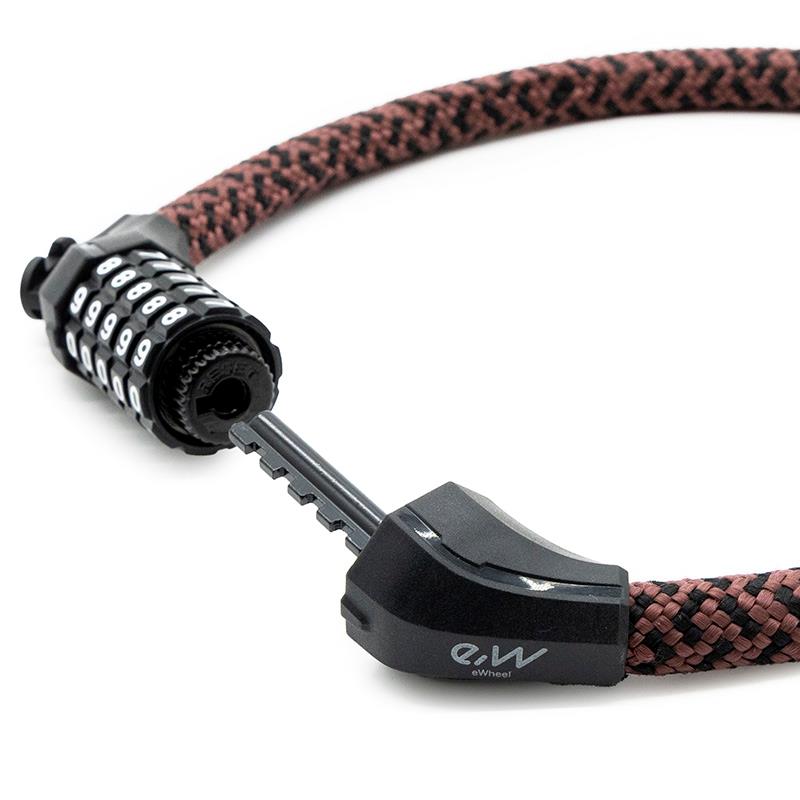Lanț anti – furt, trotinetă / scuter / bicicletă electrică, EWLK025, 50 cm, maro | Motorevolution