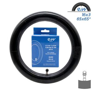 Camera de aer trotineta electrica 16x3,00 Ewheel - valva curbata CR202 pentru EBIKE