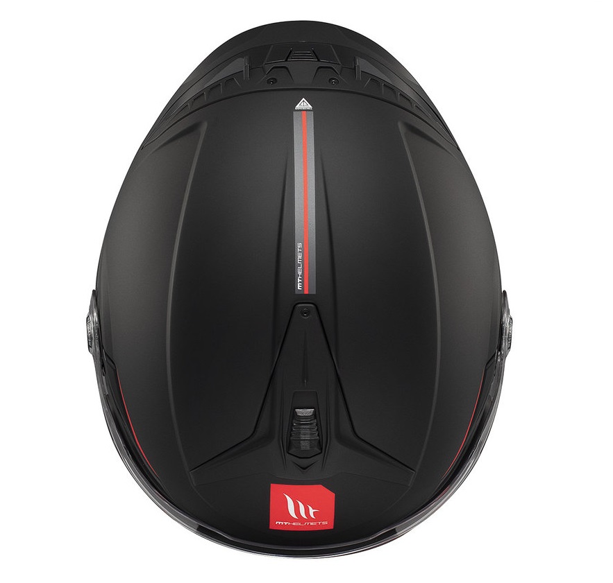 Casca open face pentru scuter - motocicleta MT Cosmo SV A1 negru mat (ochelari soare integrati) L (59/60cm)