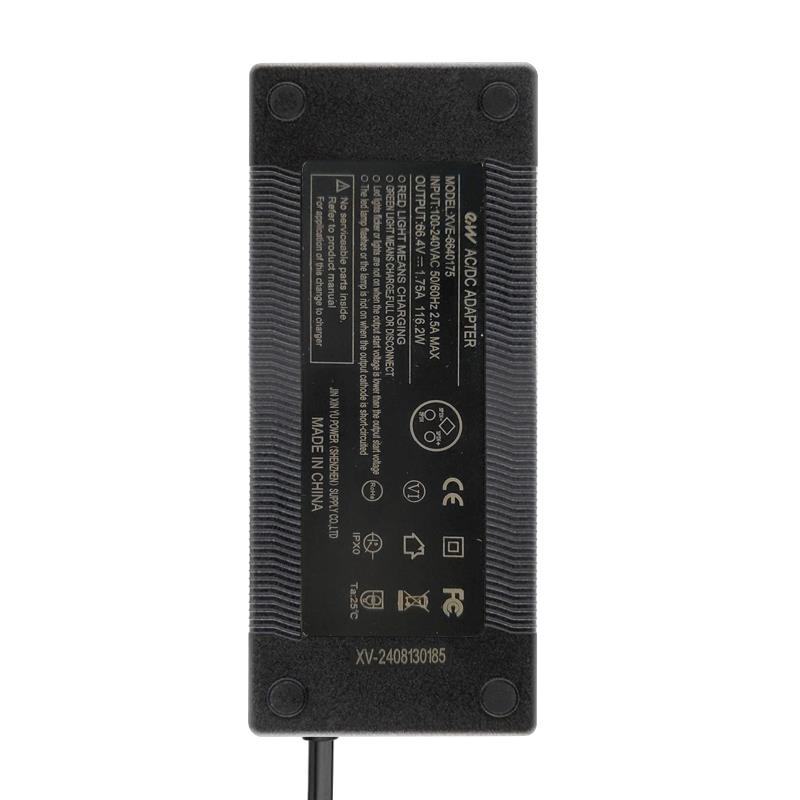Încărcător premium Ewheel 60V (66.4 V) 2A conector LP-16 – Valabil pentru Dualtron
