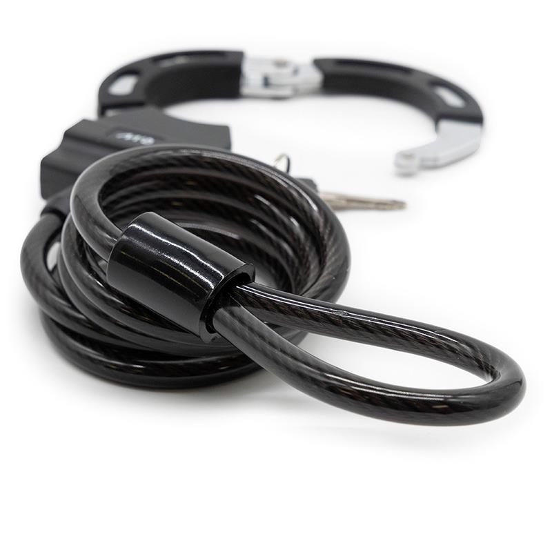 Lanț anti - furt, de tip cătușe, scuter / bicicletă / trotinetă electrică, 100 cm, EWLK020, negru | Motorevolution