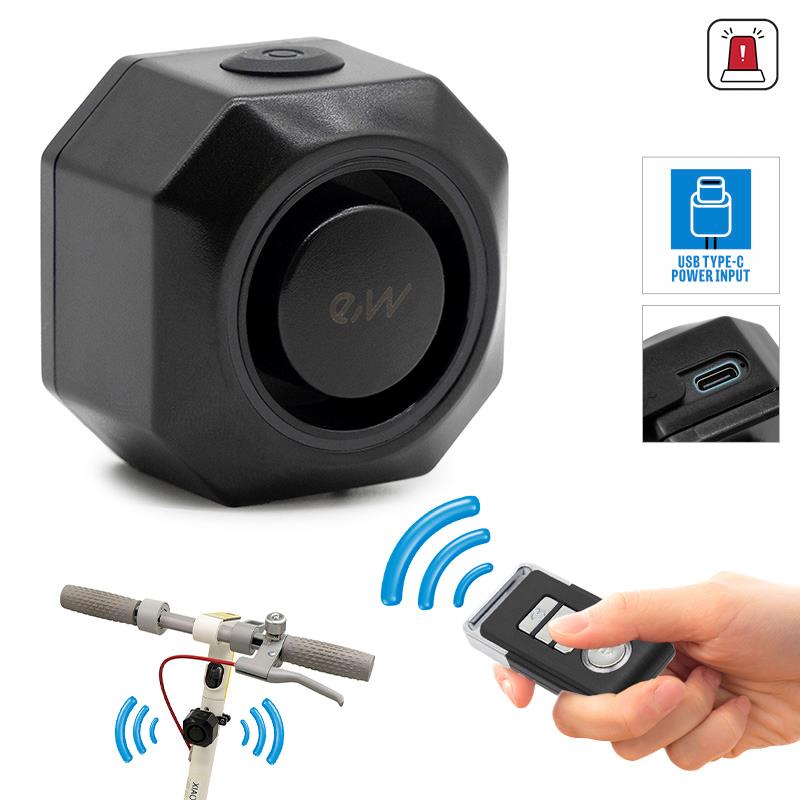 Alarmă anti - furt, pentru trotineta electrică, 110dB, negru | Motorevolution