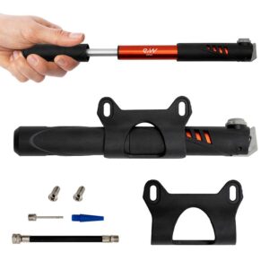 Pompă manuală pentru trotineta / bicicleta electrică, roșu | Motorevolution