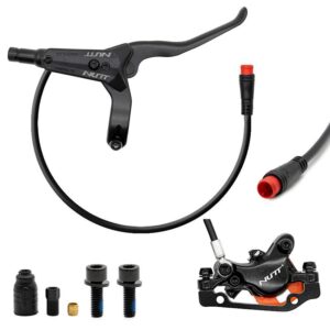 Set frână hidraulică negru A5-D Față L [Piuliță]