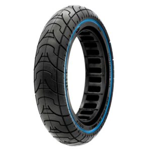 Cauciuc plin, trotineta electrică 9.2x2-6.1/B34, negru cu linie albastră | Motorevolution
