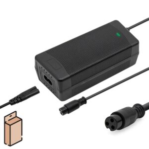 Încărcător - trotineta electrică, conector GX16, 48V (54.6 V), negru | Motorevolution