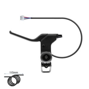 Manetă frână (L) pentru trotinetă electrică, cu sonerie încorporată, eWheel | Motorevolution