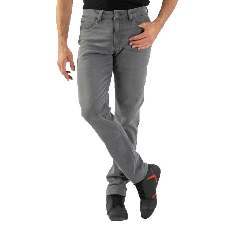 Blugi (jeans) barbati pentru scuter - motocicleta Ixon model Alex culoare: gri (Cordura® Denim) US33