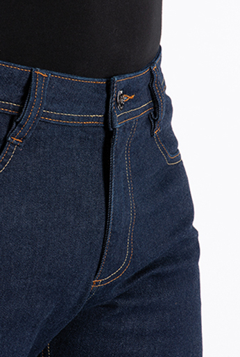 Blugi (jeans) barbati pentru scuter - motocicleta Ixon model Kevin culoare: albastru inchis (Cordura® Denim) US26