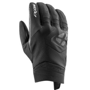 Manusi barbati pentru scuter - motocicleta Roadster Mid-season textil/piele Ixon model MIG 2 WP MS culoare: negru/alb – degete tactile – waterproof XL (10/11)