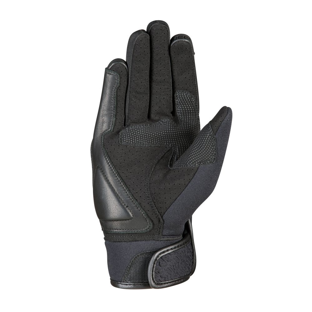 Manusi femei Roadster vara piele/textil Ixon model RS Launch LS culoare: negru/gri – degete tactile 2XL (11/12)