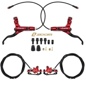 Kit frana hidraulica trotineta electrica Zoom CR-3 rosu model 4