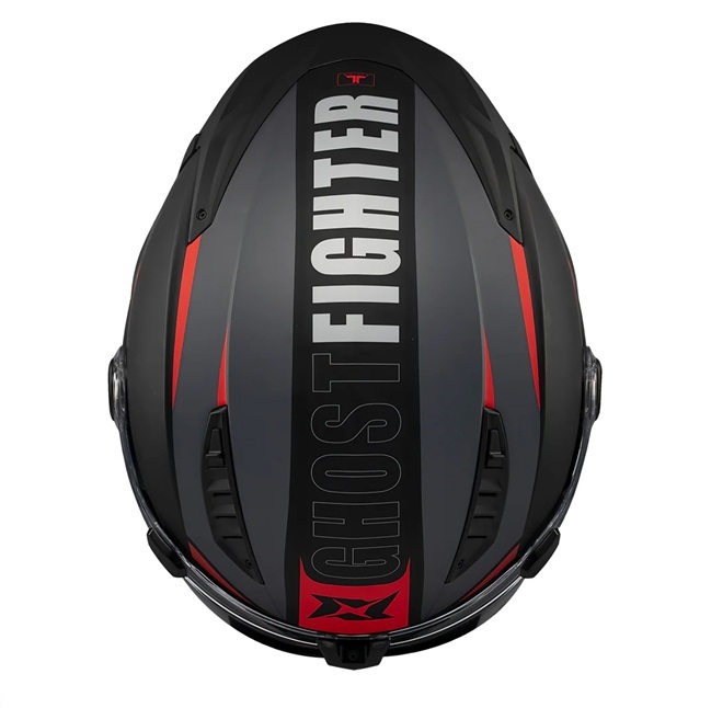 Casca modulabila (flip-up) Axxis GhostFighter SV Maniac B5 negru/rosu mat (ochelari soare integrati) Pinlock Ready – tip viziera: MT-V-36 M (57/58cm)