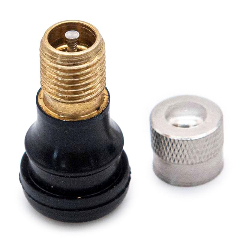 Set supapă pentru trotineta electrică, valva tube less (fără tub), PVR40, 20 buc | Motorevolution