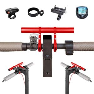 Suport - ghidon, pentru trotineta electrică Xiaomi M365 / Essential / 1S / Pro/2, 20 cm, roșu | Motorevolution