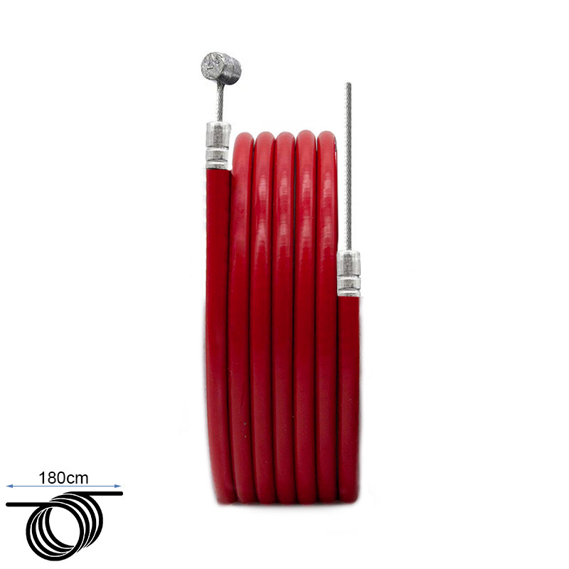 Cablu de frână pentru trotineta electrică Xiaomi Pro / Pro 2, roșu, 1.80 m | Motorevolution
