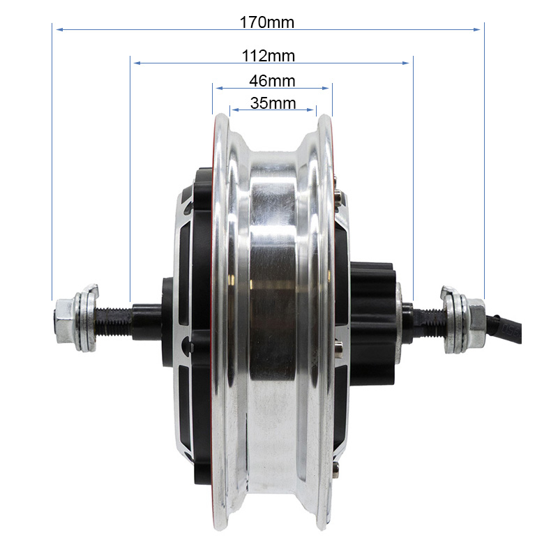 Motor fără perii 48V 800W 6/B34