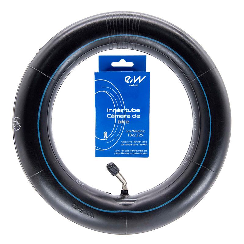 Camera aer trotineta electrica 10×2125 Valva curbata 135×45° / Motorevolution