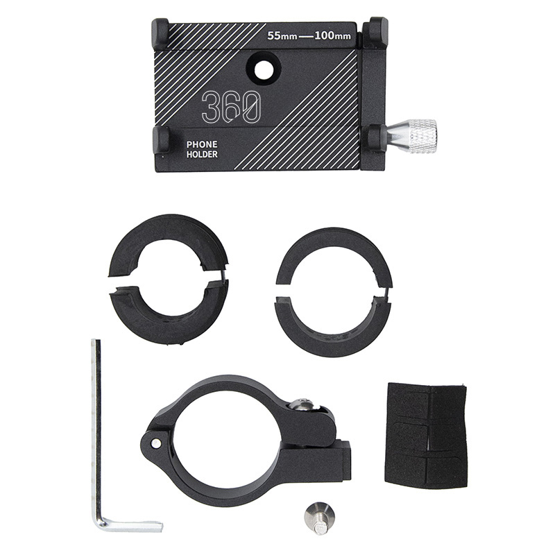 Suport universal - telefon mobil - trotineta / bicicleta electrică, model G81, negru | Motorevolution