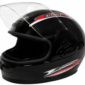 Casca scuter Full Face marime universala , neomologata (neagra)