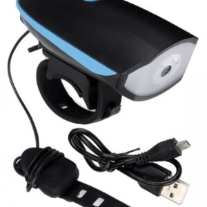 Far bicicleta cu sonerie incorporata