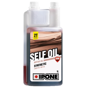Ulei moto Ipone Self Oil 2T semi-sintetic 1L – miros capsuni (strawberry)