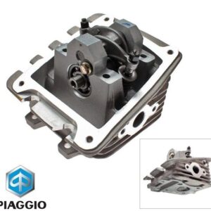 Chiulasa completa originala Aprilia Scarabeo - Sport City One - Piaggio Fly - Liberty - Zip - Vespa ET4 - LX - S 4T 2V 50cc (2 supape)