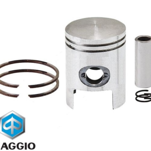 Kit piston original Aprilia (motorizare Piaggio) - Gilera - Piaggio - Vespa 2T 50cc – D40.00 mm (cota standard) bolt 12