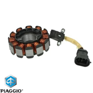Magnetou (stator aprindere) original Piaggio Liberty 50 Corporate - IGet (15-24) - Zip 50 (18-20) - Vespa Primavera - Sprint (17-23) 4T 3V AC 50cc