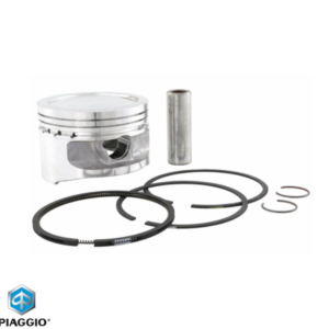 Piston cu segmenti original Piaggio Fly - Liberty - Vespa ET4 - LX - S 4T AC 150cc D. mm bolt - cota uzura (C)