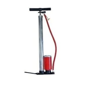 Pompa bicicleta cu manometru (metal)