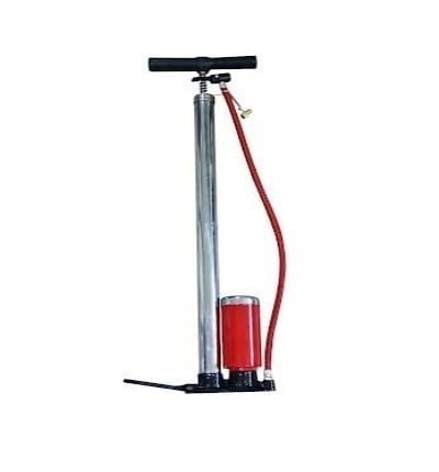 Pompa bicicleta cu manometru (metal)