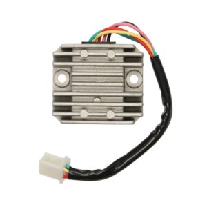 Regulator tensiune pentru HONDA NSR; KYMCO ZING; SANGYANG/SYM EURO-MX, HUSKY, JET EURO-X, JET SPORT-X, SHARK; SYM EURO MX, JET, SHARK 50/125/150 1985-2010