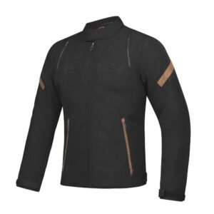 Geaca (jacheta) motociclete barbati Urban/Heritage Ixon mid-season model Striker Retro WP MS culoare: negru/maro, XXL